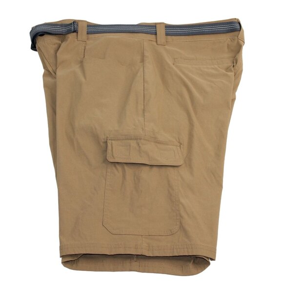 Orvis Cargo Mens Sz 37 Lightweight Stretch Comfort Hiking Fishing Khaki Shorts - Picture 4 of 14